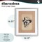 Stupell Industries Vintage Cowboy Skull Framed Print Under Glass, design by Arlington Prints